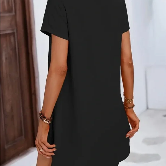 Black blouse short set. XXL - Picture 2 of 13